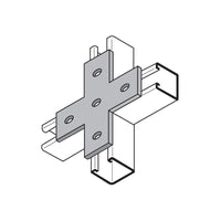 Flexstrut FS-5023 4-Hole Cross Plate Drawing