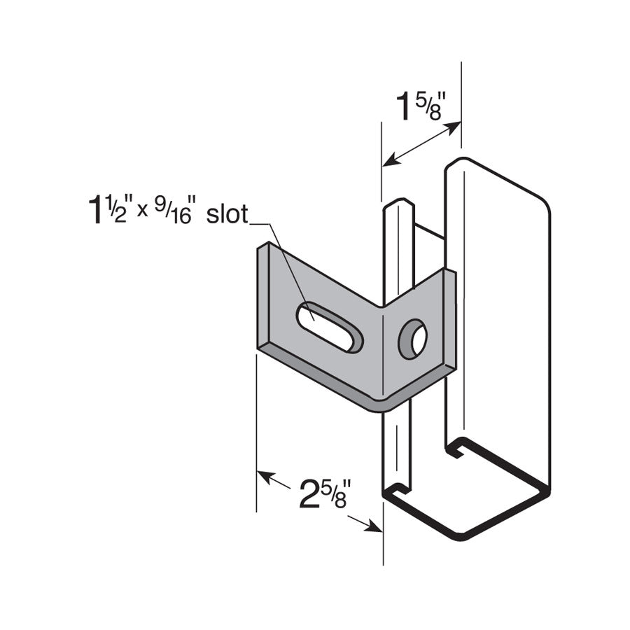 Flexstrut FS-5106 Drawing With Dimensions