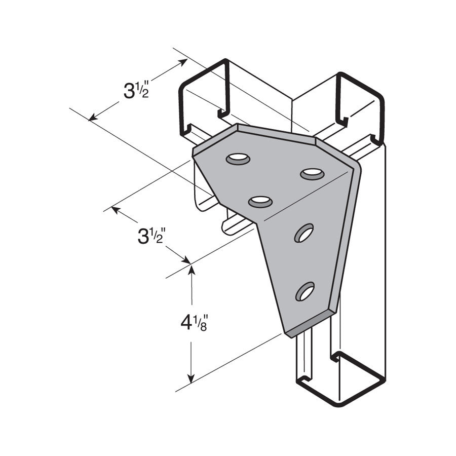 Flexstrut FS-5117 Drawing With Dimensions