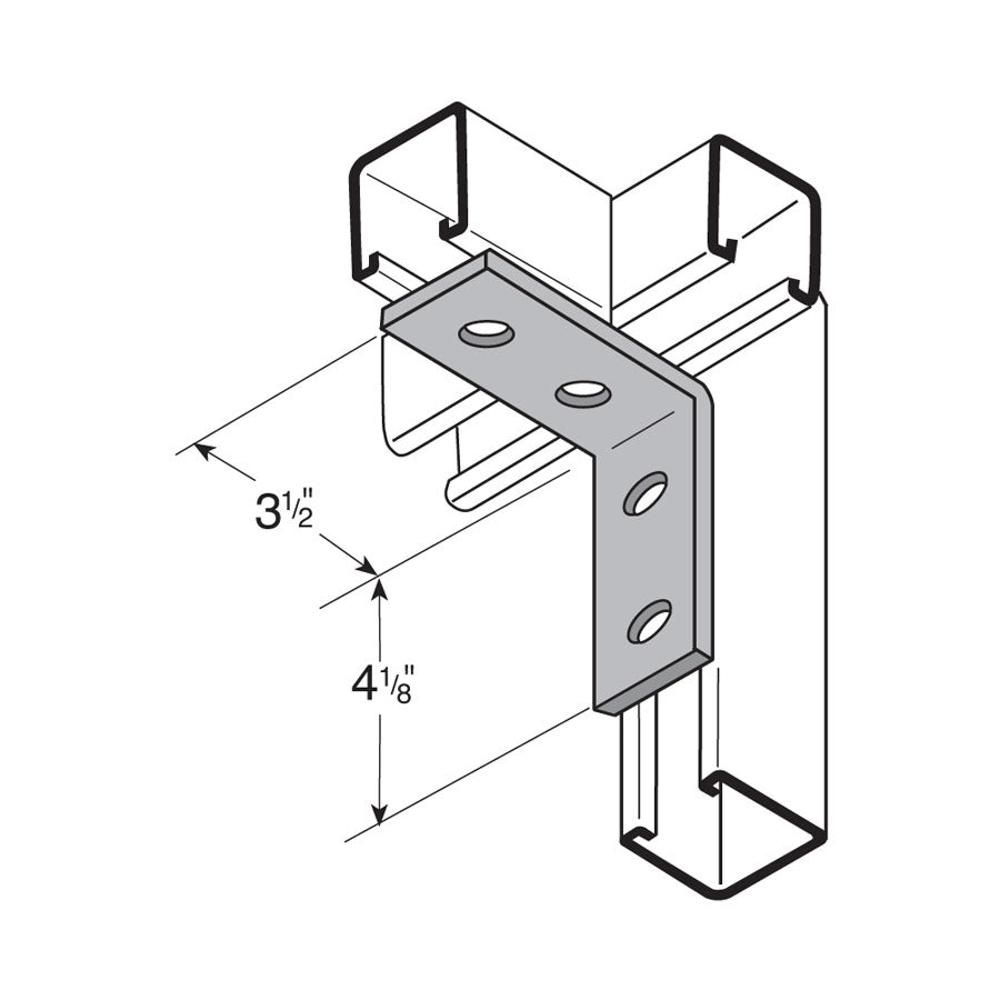 4-Hole 90 Degree Angle - 316 Stainless Steel – Fasteners Plus