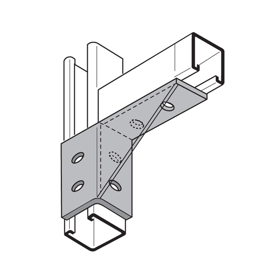 Unistrut Channel Corner Connecting Angle Bracket Unistrut P1771