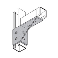Flexstrut FS-5526 Gusset Corner Channel Wing Connector Drawing
