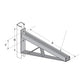 Flexstrut FS-5638 Channel Bracket Drawing With Dimensions