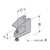 Flexstrut FS-5710 Malleable Beam Clamp Drawing With Dimensions