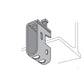 Flexstrut All Purpose Beam Clamp With J-Bolt Drawing