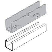 Flexstrut In-Line Strut Joiner Drawing