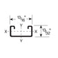 Flextrut FS-700 19 Gauge Strut Channel Drawing