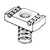 Flextrut FS-7 Mini Nut w/Short Spring Drawing