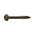 #6 x 112 inch Face Framer #2 Square Drive Pocket Hole Screw Lubricized Pkg 7000