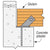 Simpson GLB5B Beam Seat, Gray Paint, Made to Order Non-Returnable