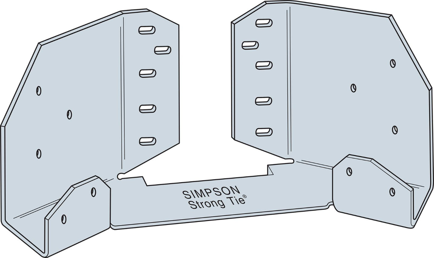 Simpson GTFZ Gazebo Tie 16 Gauge Zmax Finish image 1 of 2