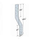 Simpson H6 Hurricane Tie G90 Galvanized Pkg 2 image 3 of 5