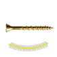 #9 x 134 inch Quik Drive WSV Subfloor Screw Yellow Zinc Pkg 2000 image 1 of 3