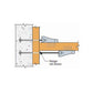 Simpson HDU5SDS25HDG 13316 inch Predeflected Holdown wScrews Hot Dip Galvanized image 6 of 6