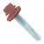 #1224 x 114 inch HG Steelbinder Metal Roofing Screw Copper Pkg 250 image 1 of 2