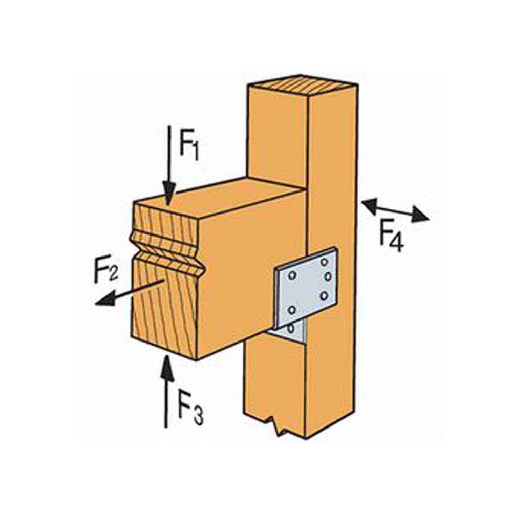 Simpson HH4 4x Header Hanger image 3 of 4