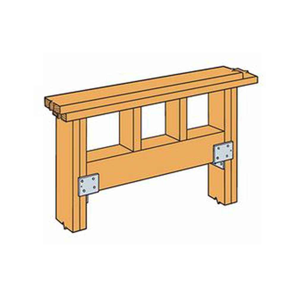 Simpson HH4 4x Header Hanger image 4 of 4