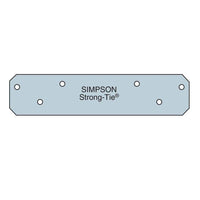 Simpson HRS6 6 inch 12 Gauge Heavy Strap Tie G90 Galvanized