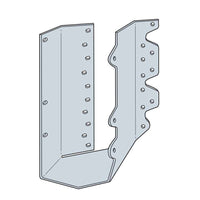 Simpson HSULC414 4x14 Concealed Flange Joist Hanger Skewed Left Galvanized