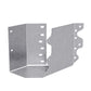 Simpson HSULC262 Double 2x6 Concealed Flange Joist Hanger Skewed Left Galvanized