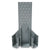 HTHMQN Heavy Multiple-Truss Hanger without Common Center Jack