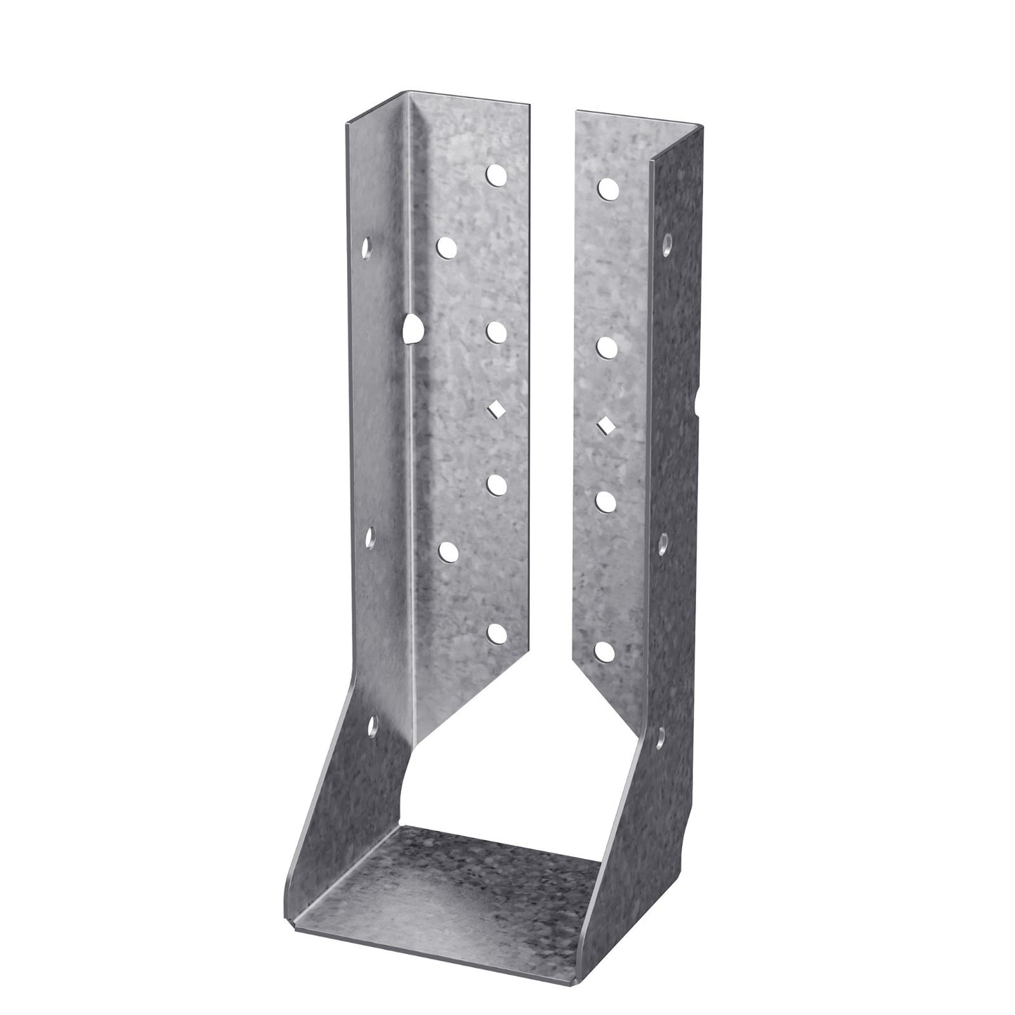 Simpson HUCQ410ZSDSG 4x10 Concealed Flange Heavy hanger wSDS Screws Zmax Finish