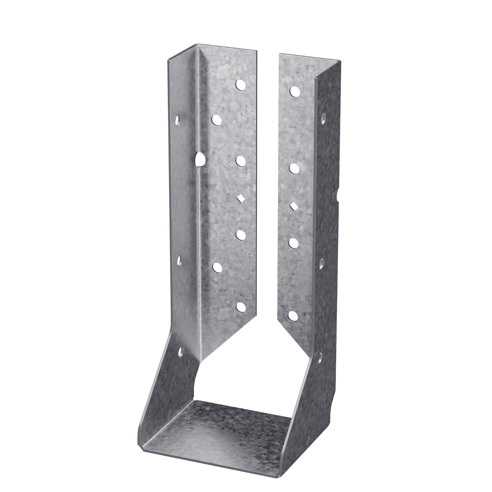 Simpson HUCQ410ZSDSG 4x10 Concealed Flange Heavy hanger wSDS Screws Zmax Finish