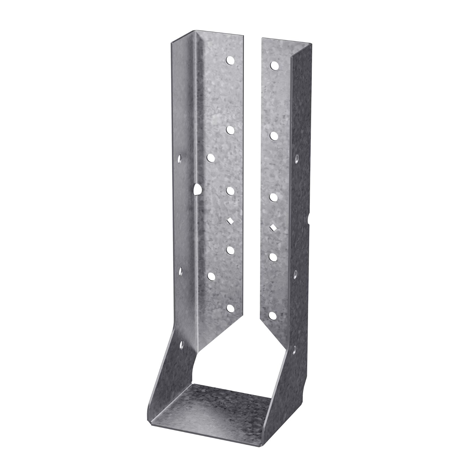 Simpson HUCQ412ZSDSG 4x12 Concealed Flange Heavy hanger wSDS Screws Zmax Finish