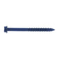 316 inch x 234 inch Tapcon Blue Concrete Screw Hex Head Pkg 100