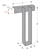 HWPH HIGH-WIND PURLIN HEAVY HANGER ILLUSTRATION