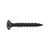 #8 x 3 inch HiLow Thread Drywall Screw Black Phosphate Pkg 2000