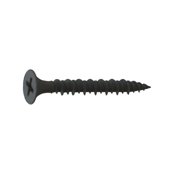 3.5X13mm Fine Thread Phillips Bugle Head Drywall Screw - Black