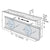Simpson ICFVL Steel Ledger Connector for ICF Forms, 15 pack