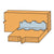 Simpson L90Z 9 inch Reinforcing Angle Zmax Finish image 2 of 2