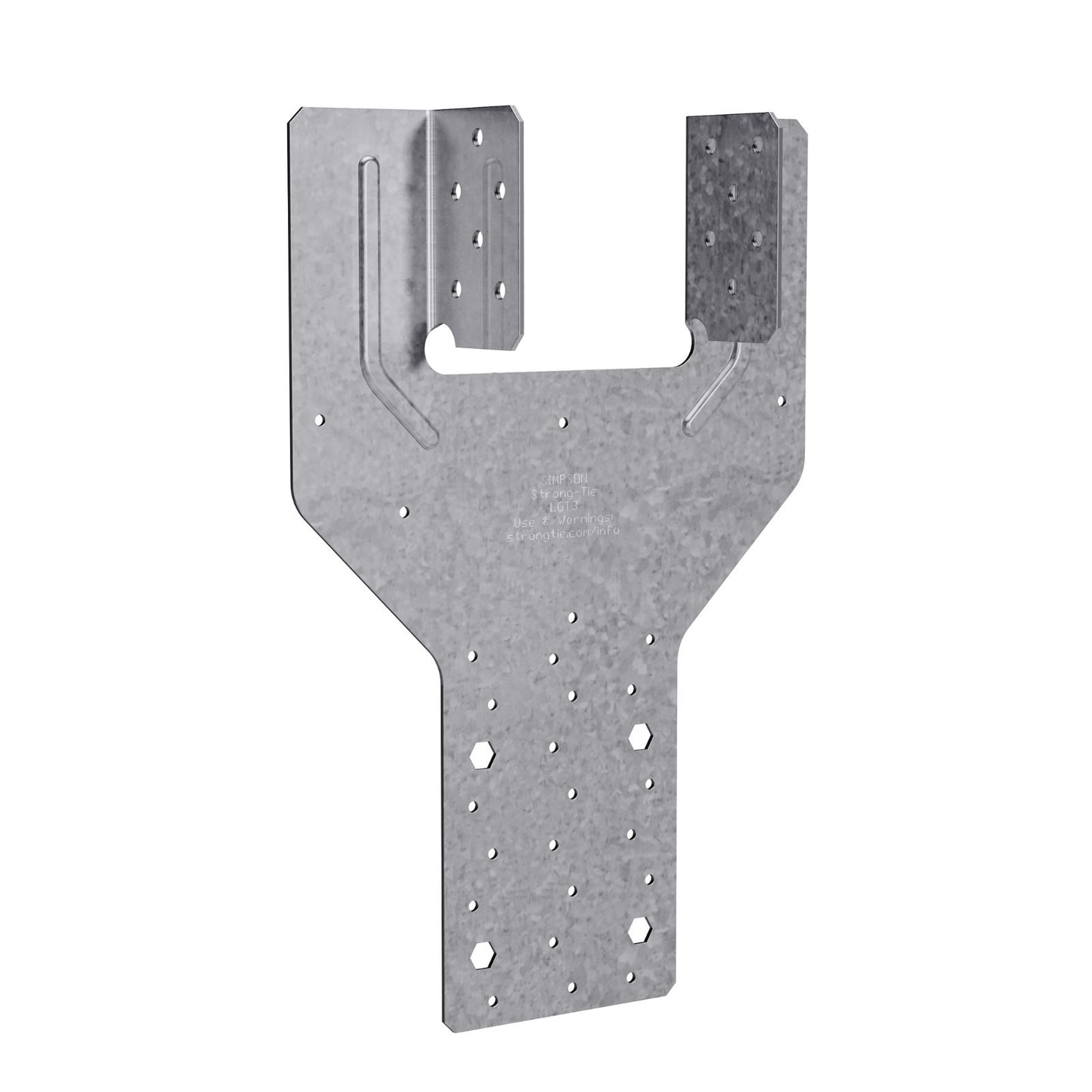 Simpson LGT3SDS25 Girder Tiedown wSDS Screws G90 Galvanized image 1 of 2
