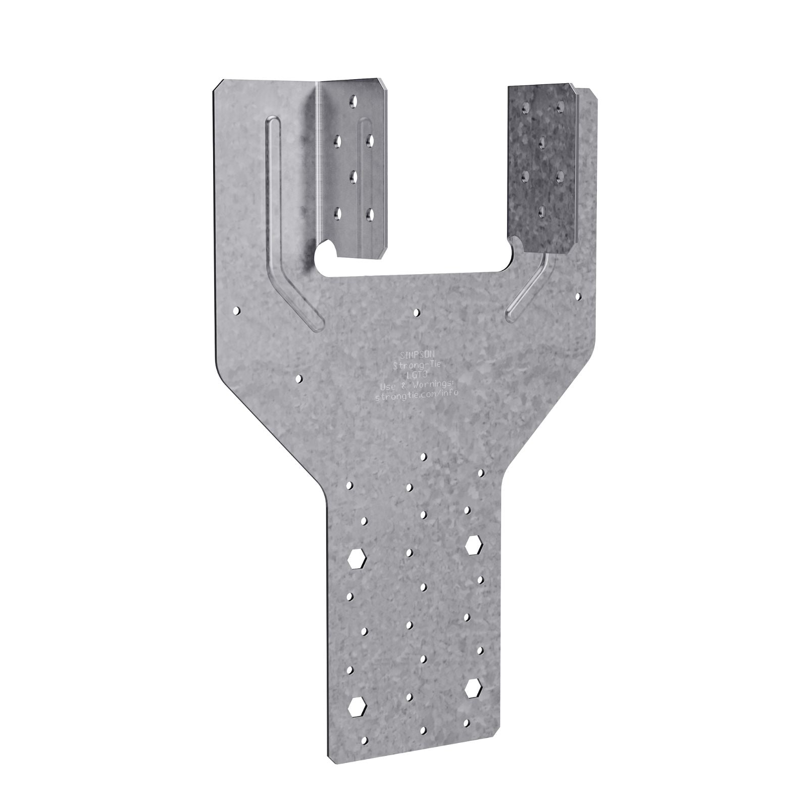 Simpson LGT3SDS25 Girder Tiedown wSDS Screws G90 Galvanized image 1 of 2