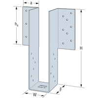 Simpson LGU High Capacity Girder Hanger, G90 Galvanized