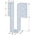 Simpson LGU High Capacity Girder Hanger, G90 Galvanized