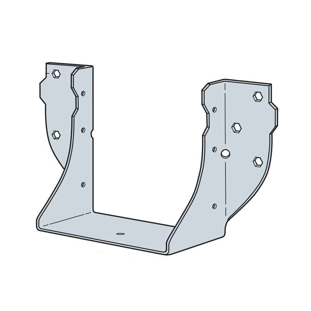 Simpson LGUM48SDS Masonry Girder Hanger WSDS Screws & Titen HD