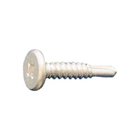 #10 x 5/8" Pancake Head Self-Drilling Panel Clip Screw - Dagger-Guard Coating, Pkg 7000