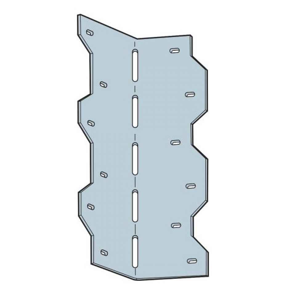 Simpson LS90Z 778 inch Reinforcing Angle Zmax Finish