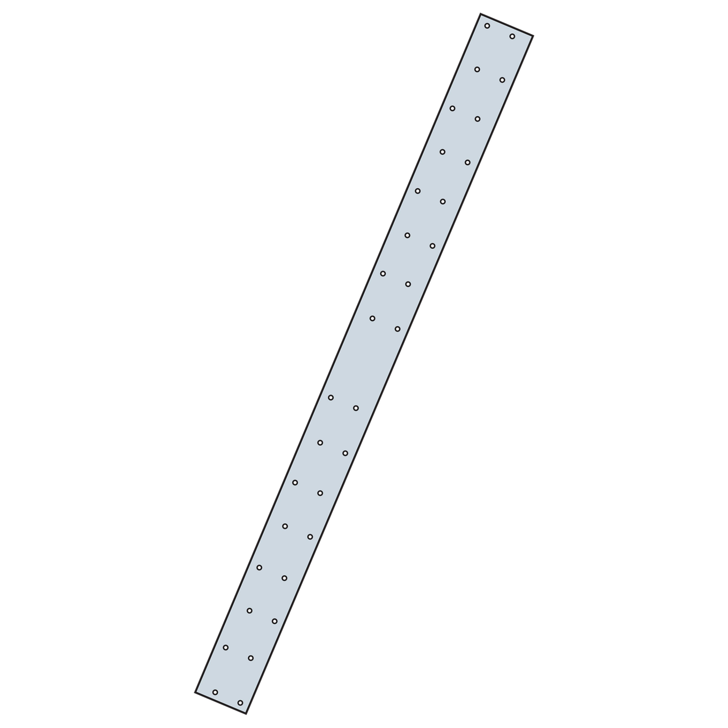 LSTI49 Light Strap Tie for I-Joist Illustration