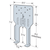 LTA2 Lateral Truss Anchor Measurement