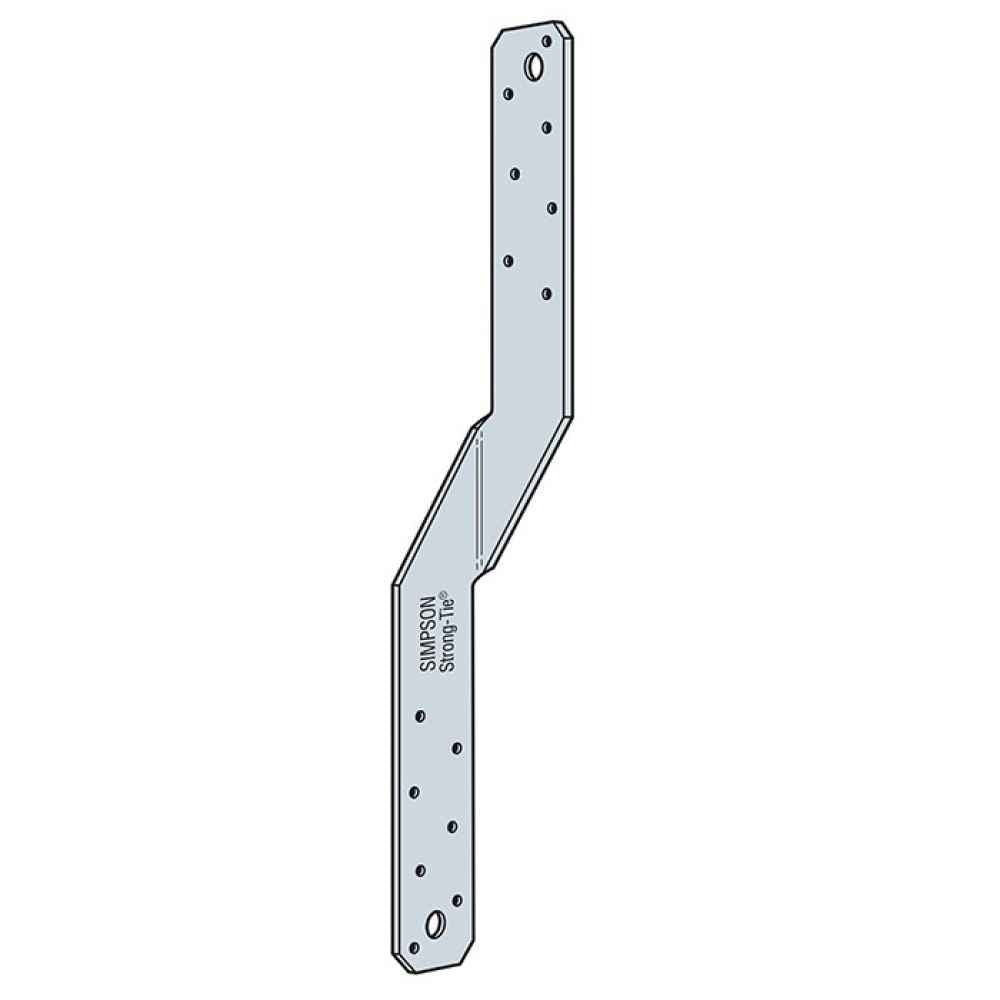 Simpson LTS12 12 inch Twist Strap G90 Galvanized image 2 of 2