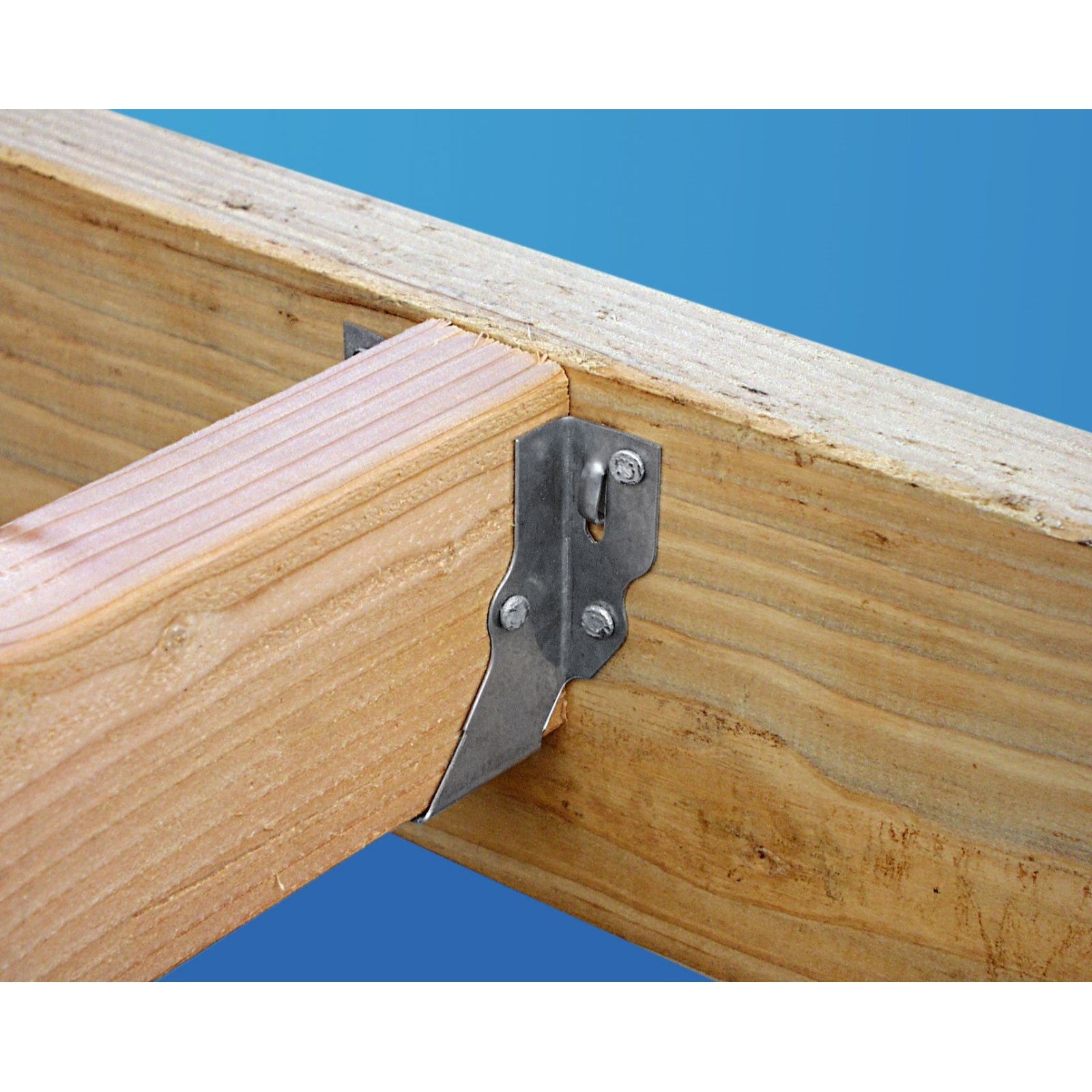 Simpson U24R Rough Cut 2x4 Face Mount Joist Hanger G90 Galvanized image 2 of 2