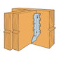 Simpson LUS2142 Double 2x14 Face Mount Hanger G90 Galvanized image 2 of 2
