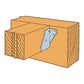 Simpson LUS44 4x4 Face Mount Hanger G90 Galvanized image 2 of 2