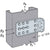 Simpson MFCB43.5-R25 Bypass Framing Fixed-Clip Connector, Pkg 25