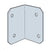 Simpson ML23Z 2 inch x 3 inch Medium L Angle Zmax Finish image 1 of 2