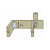 Simpson ML24Z 2 inch x 4 inch Medium L Angle Zmax Finish image 3 of 4